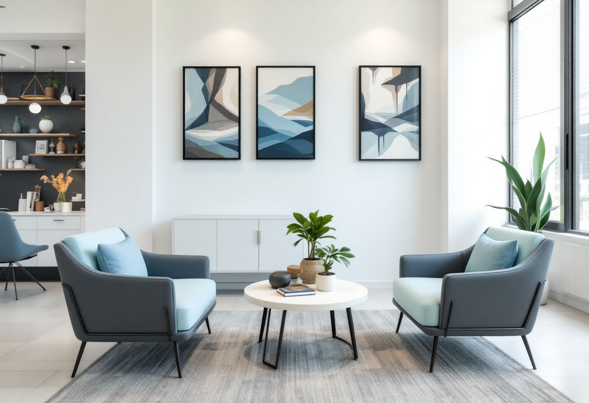 Sala de espera moderna